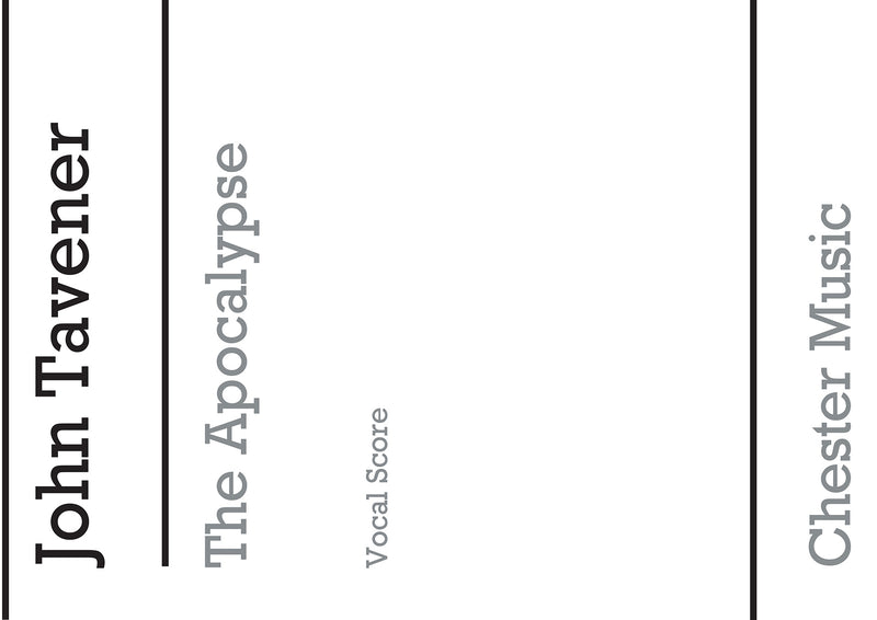 The Apocalypse (SATB and Piano)