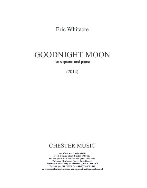 Goodnight Moon (Soprano Voice and Piano)
