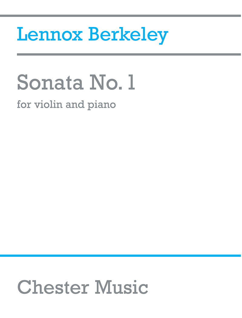 Sonata No. 1 For Violin And Piano
