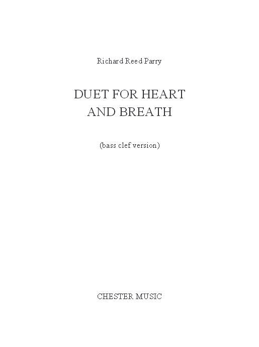 Duet For Heart And Breath (Cello and Piano)