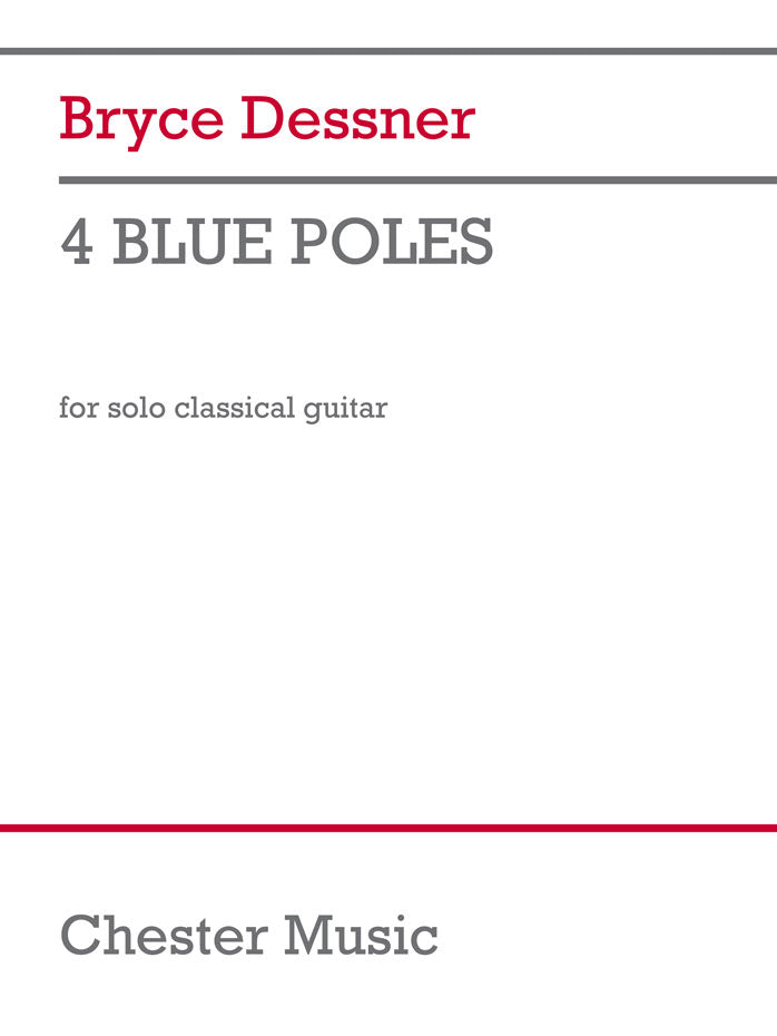Four Blue Poles