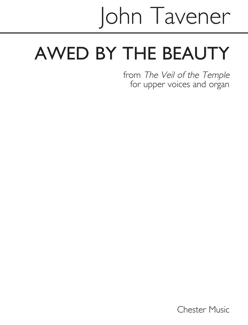 Awed By The Beauty (SA, Organ Accompaniment)