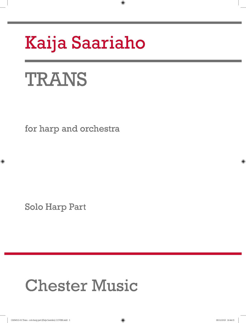 Trans (Solo Harp Part)