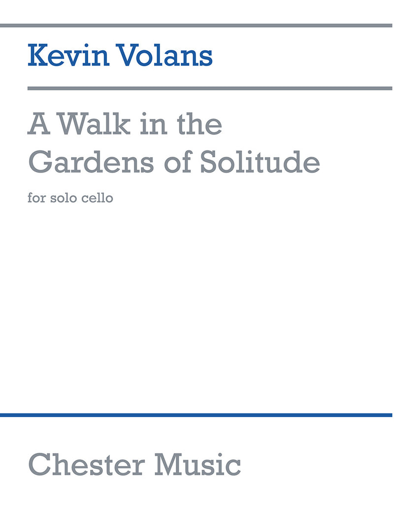 A Walk In The Gardens Of Solitude
