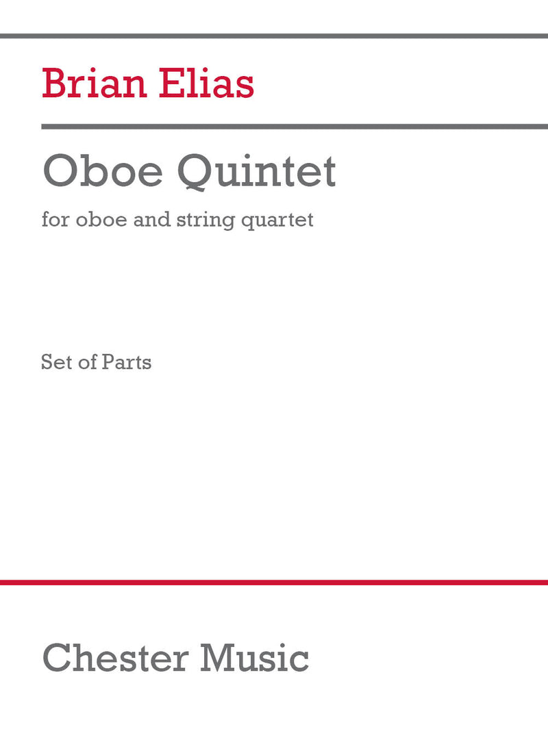 Oboe Quintet (Set of Parts)