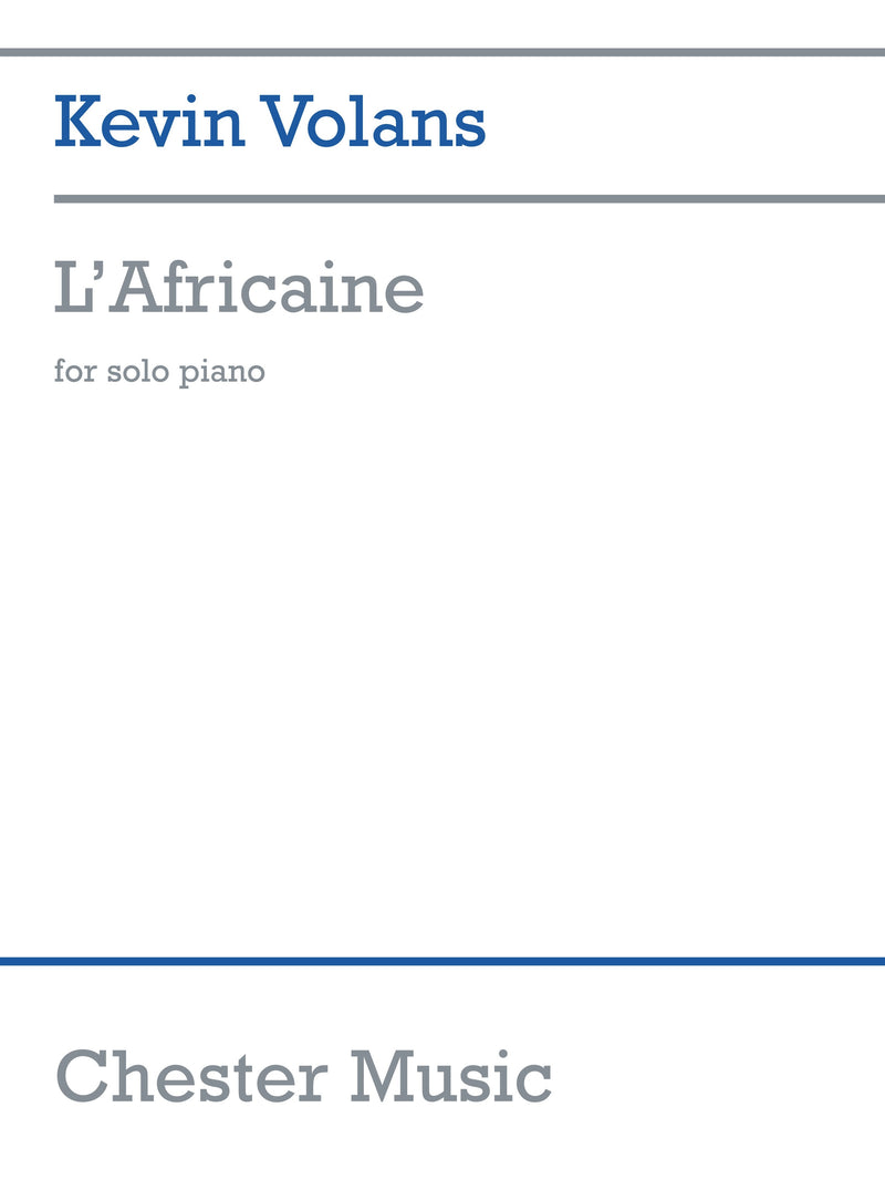 L'Africaine (Piano)