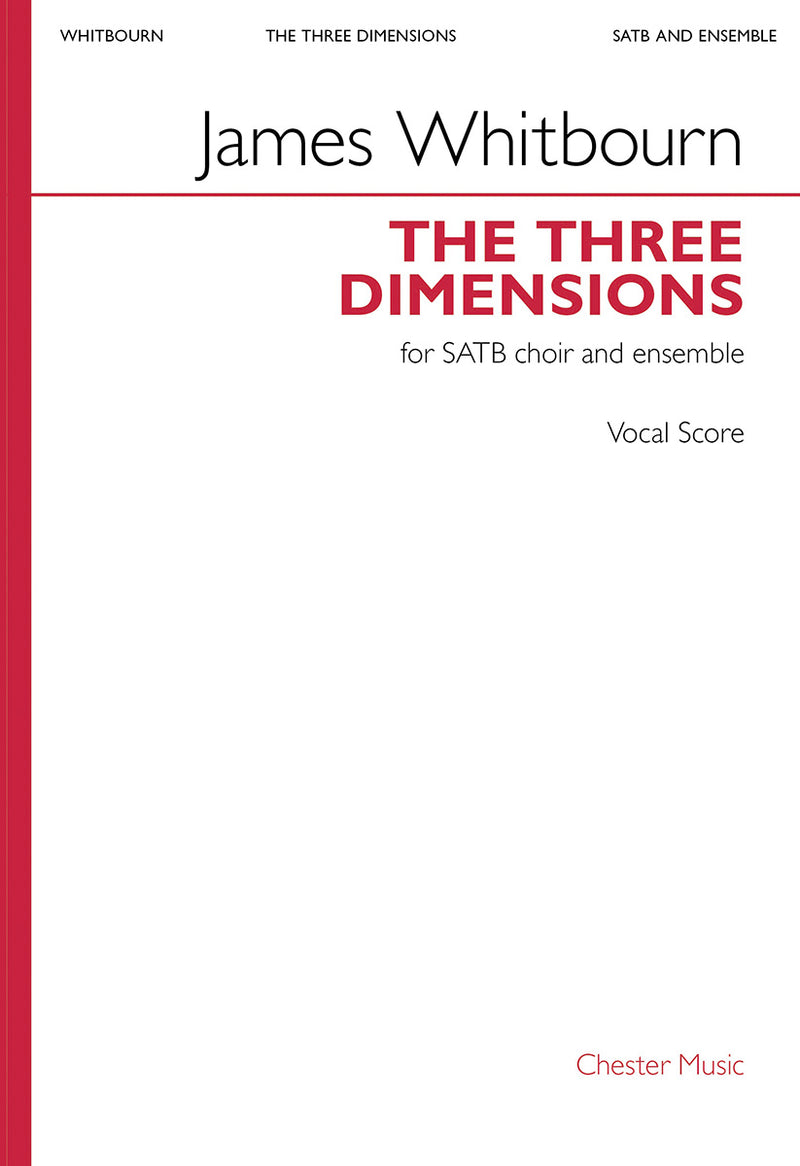 The Three Dimensions (Vocal Score)