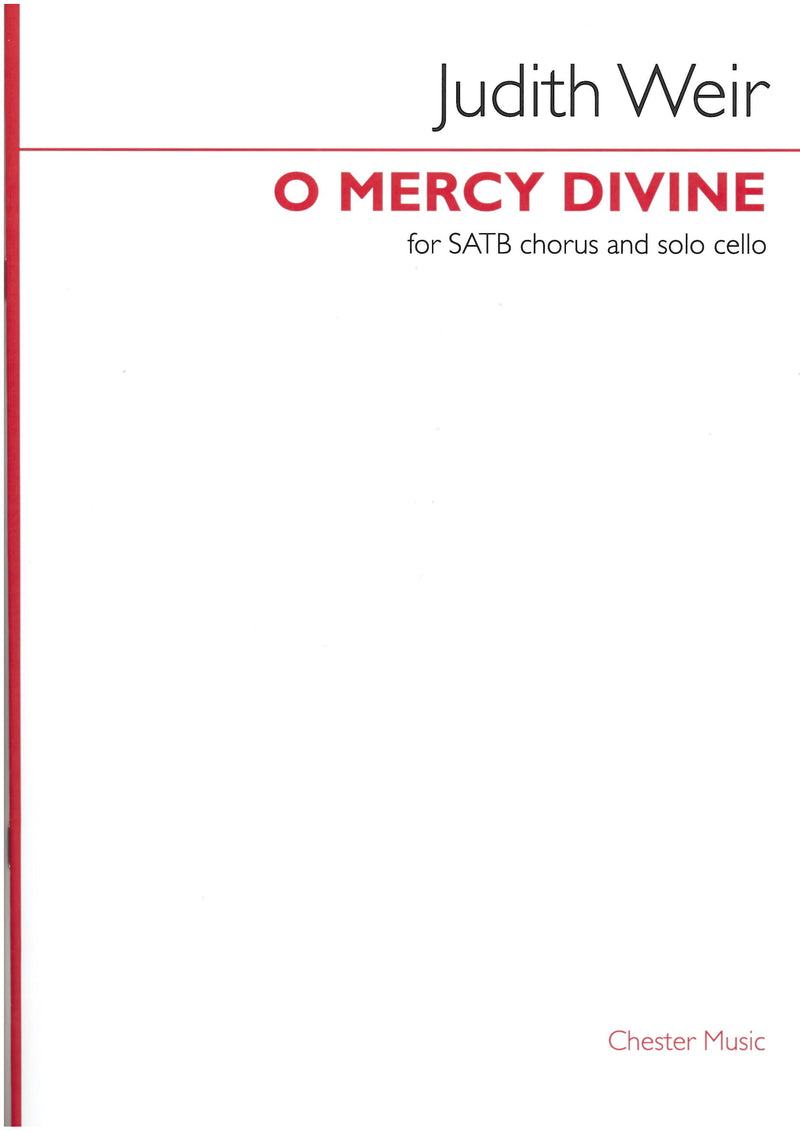 O Mercy Divine (Choral Score)