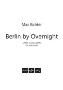 Berlin By Overnight