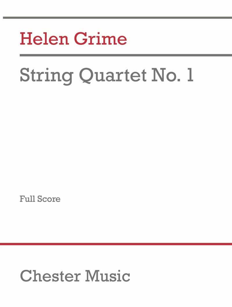 String Quartet No.1 Score