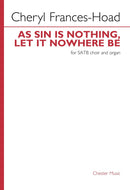 As Sin is Nothing, Let it Nowhere Be