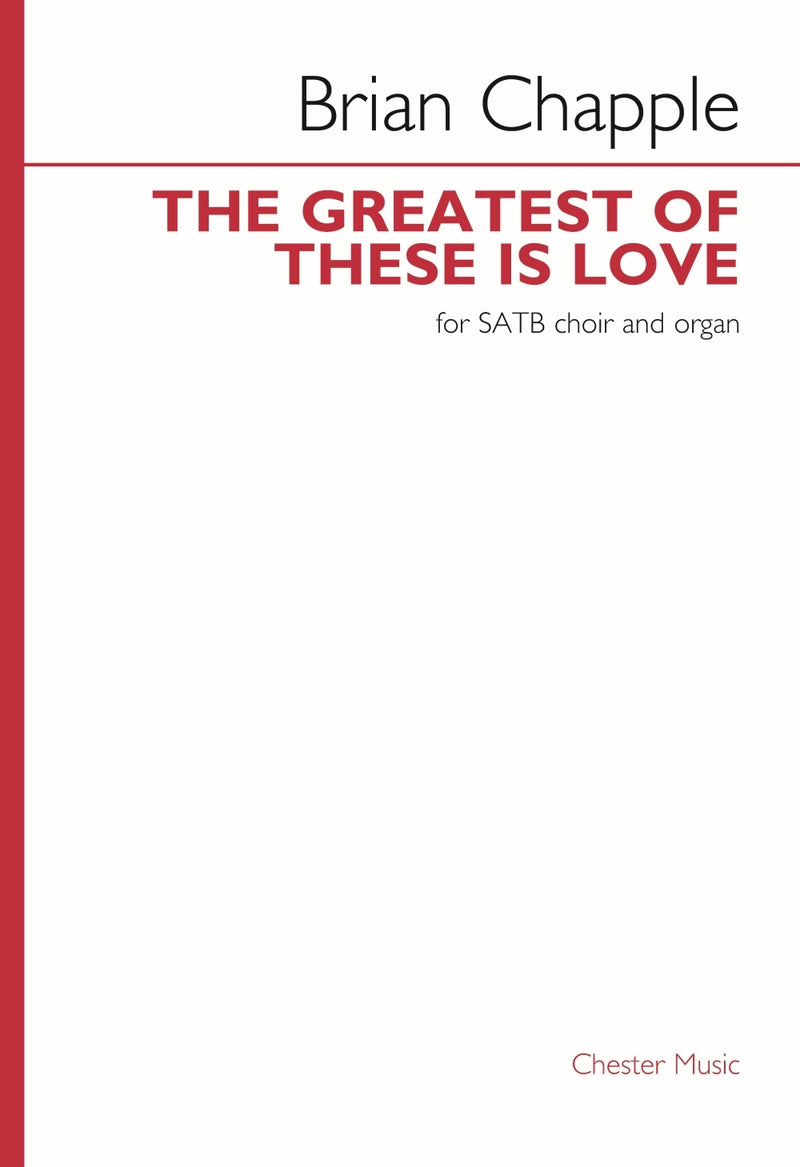 The Greatest of These is Love