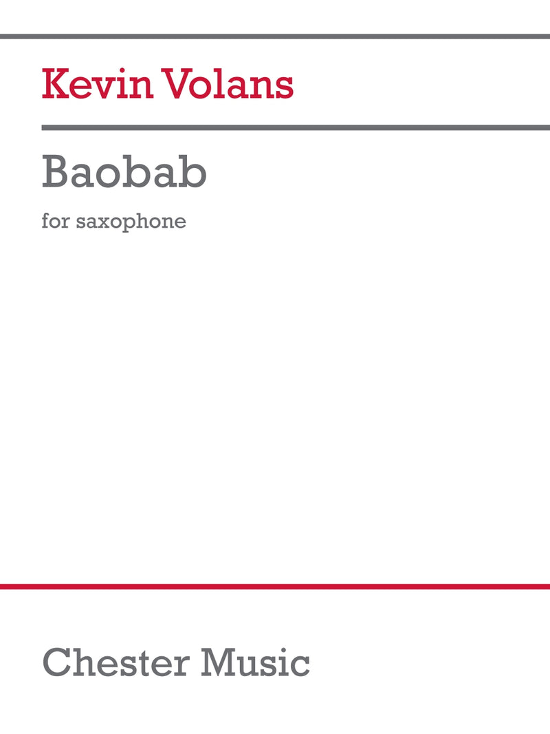 Baobab (for saxophone)