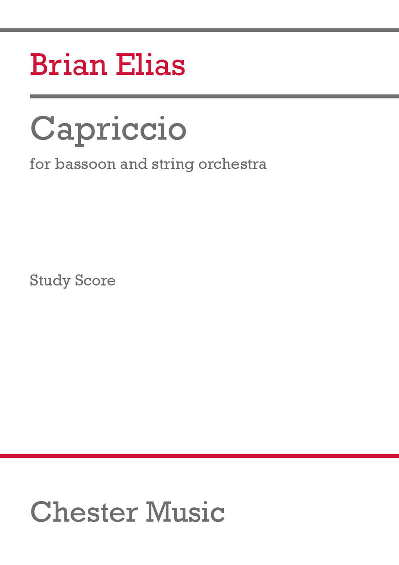 Capriccio (Study Score)
