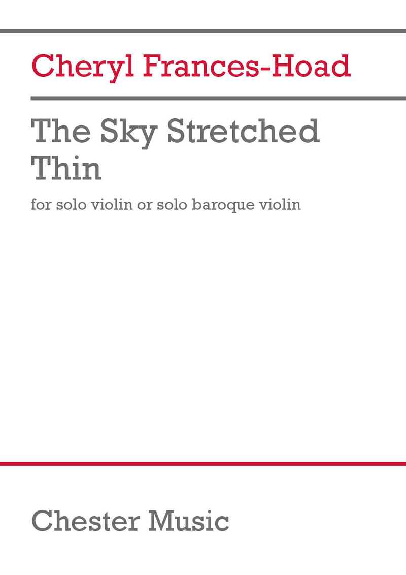 The Sky Stretched Thin