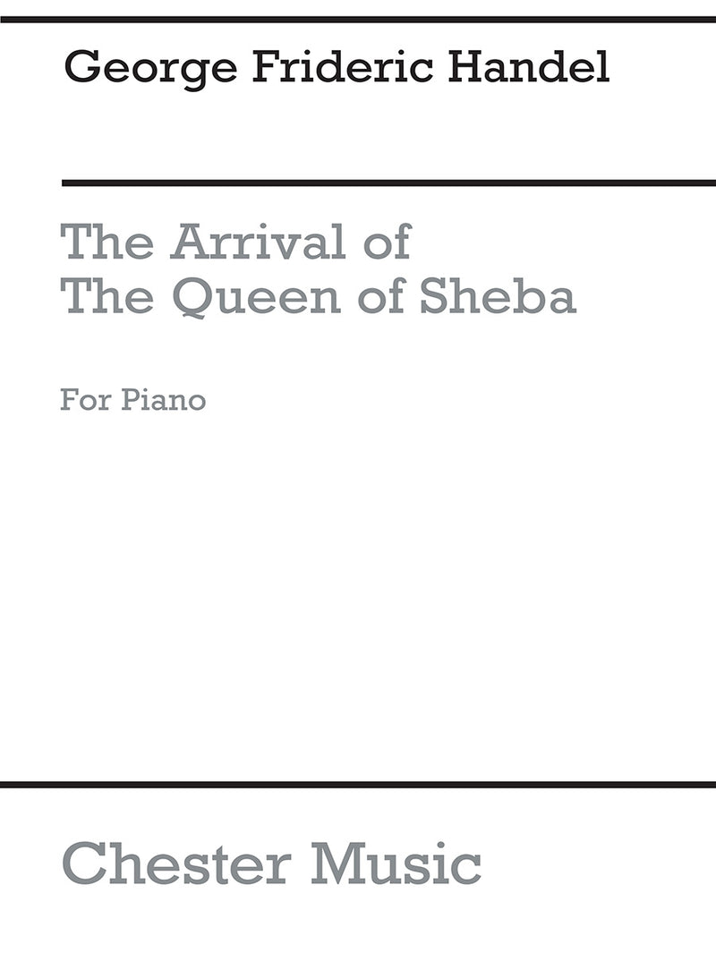 The Arrival Of Queen Of Sheba