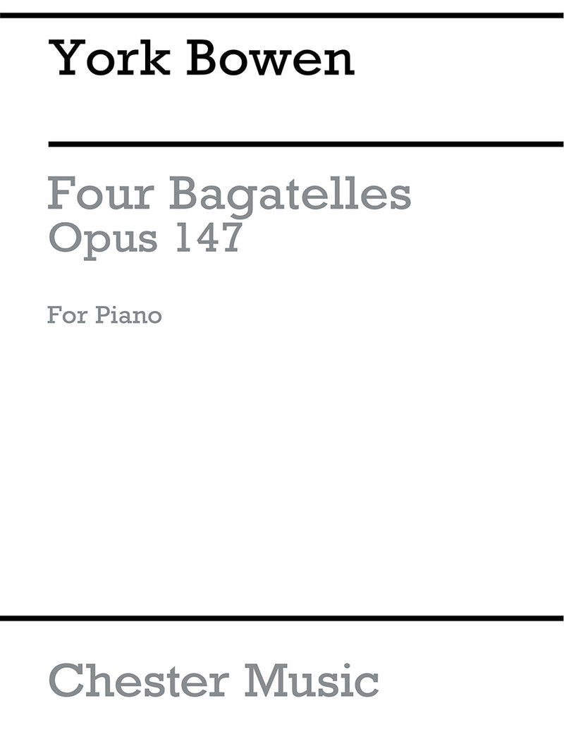 Four Bagatelles Op.147