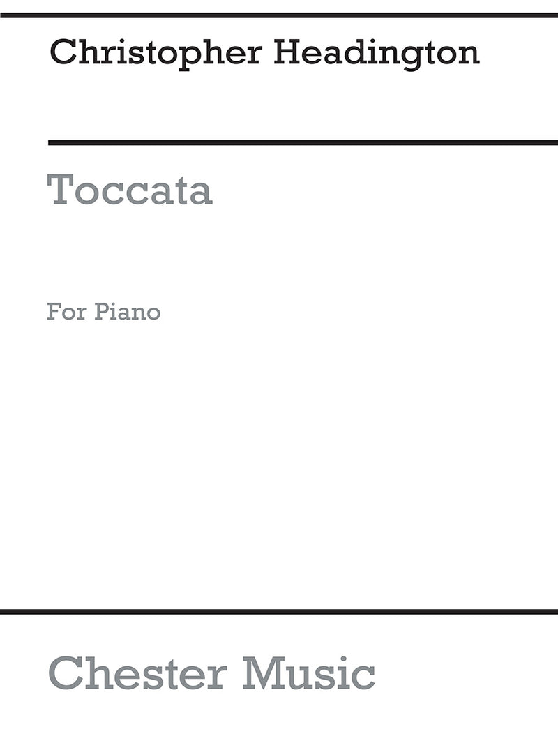 Toccata For Piano