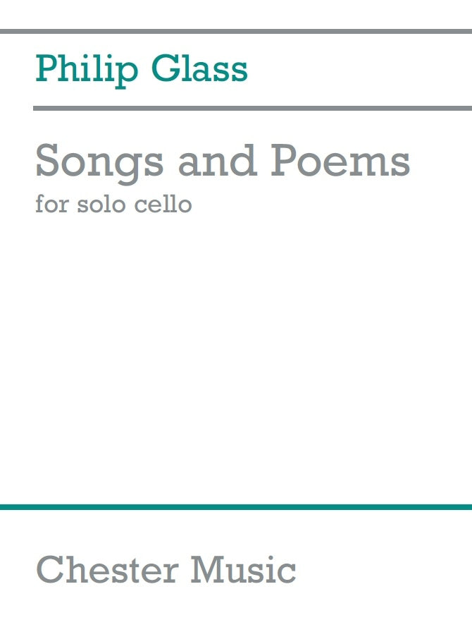 Songs And Poems For Solo Cello