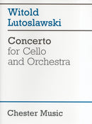 Concerto For Cello And Orchestra (Score)