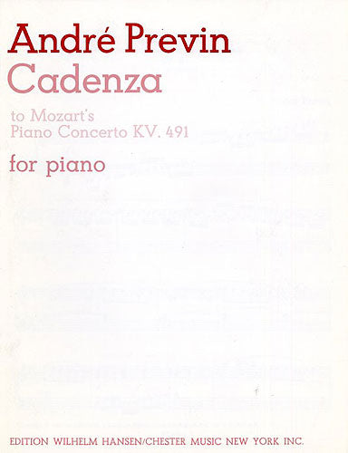 Cadenza To Mozart's Piano Concerto K.491