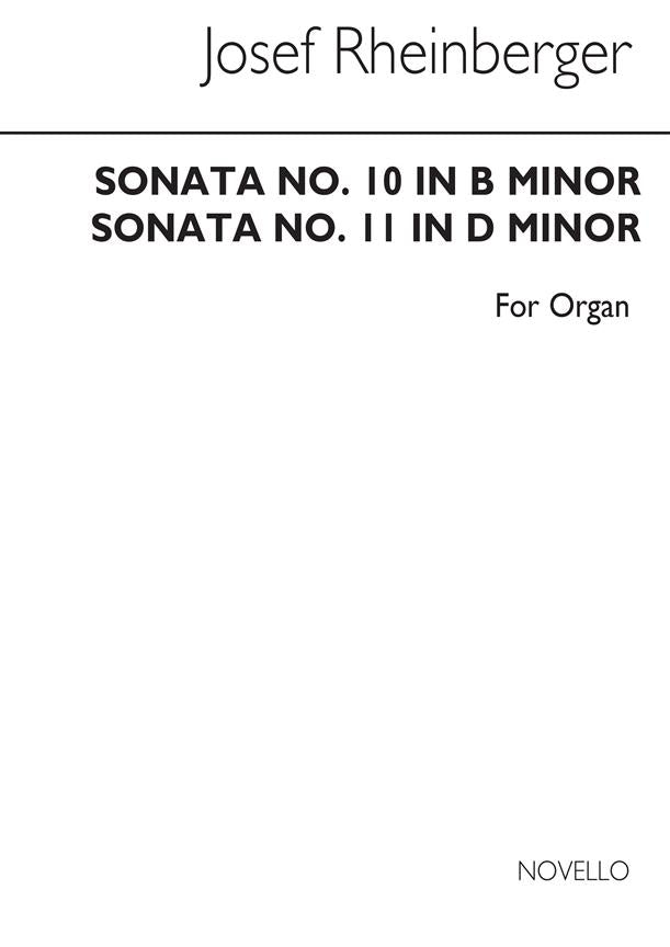 Sonatas 10 and 11 for Organ