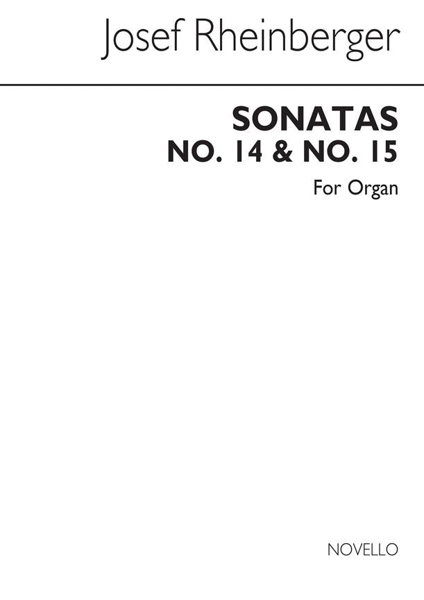 Sonatas 14 and 15 for Organ