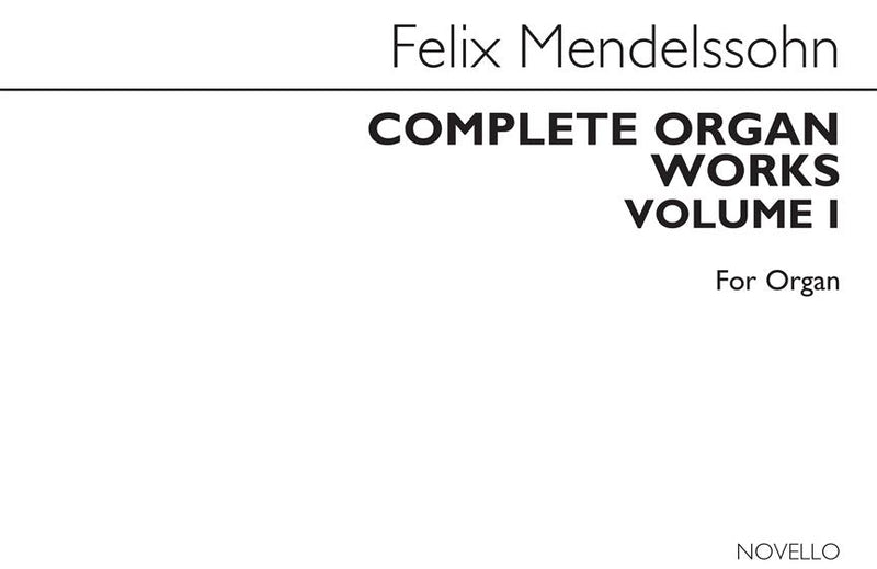 Complete organ works, Vol. 1