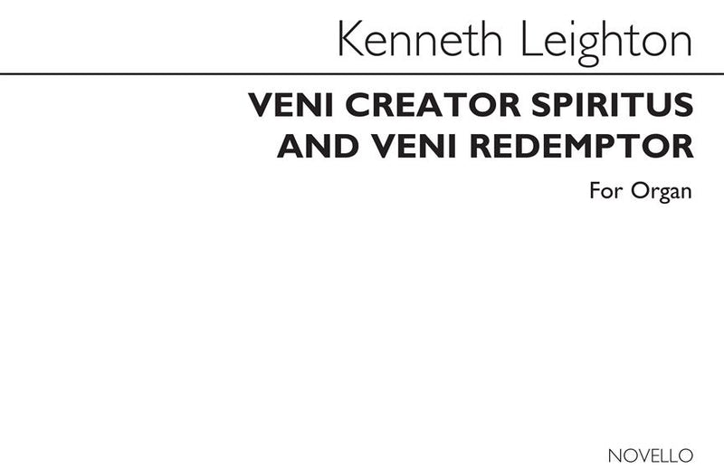 Veni Creator Spiritus And Veni Redemptor