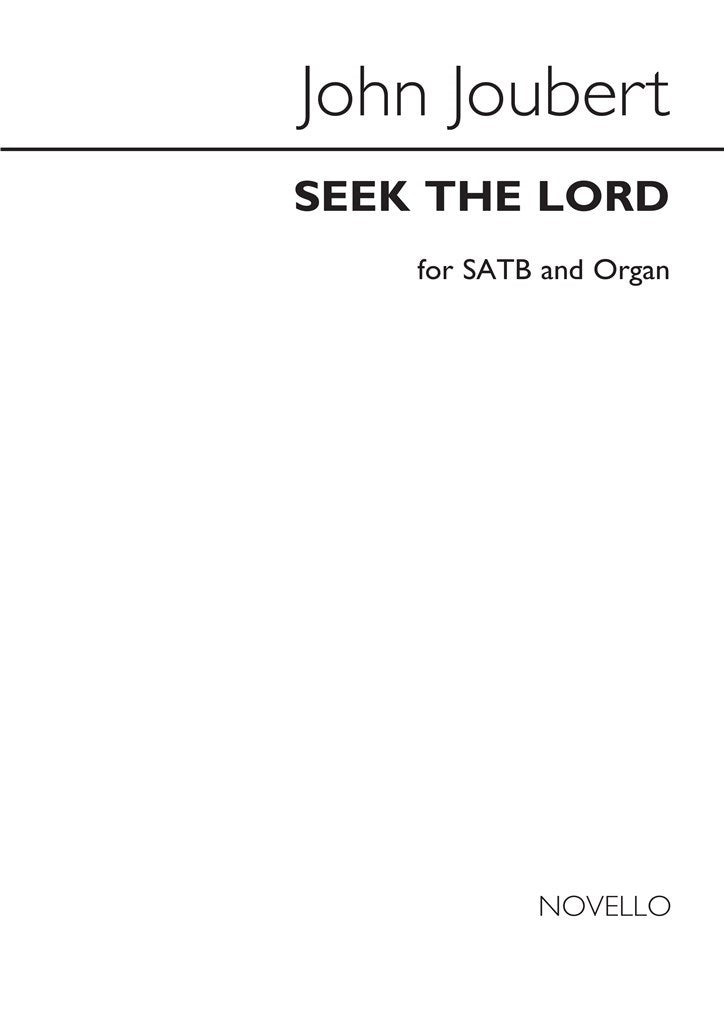 Seek The Lord Op.148