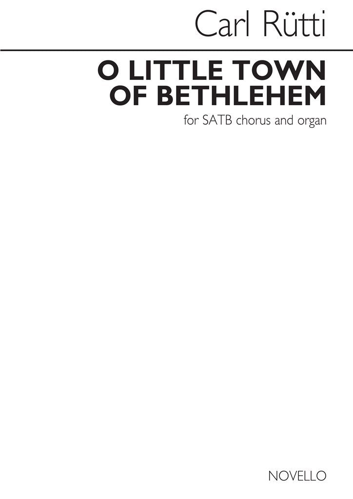 O Little Town Of Bethlehem