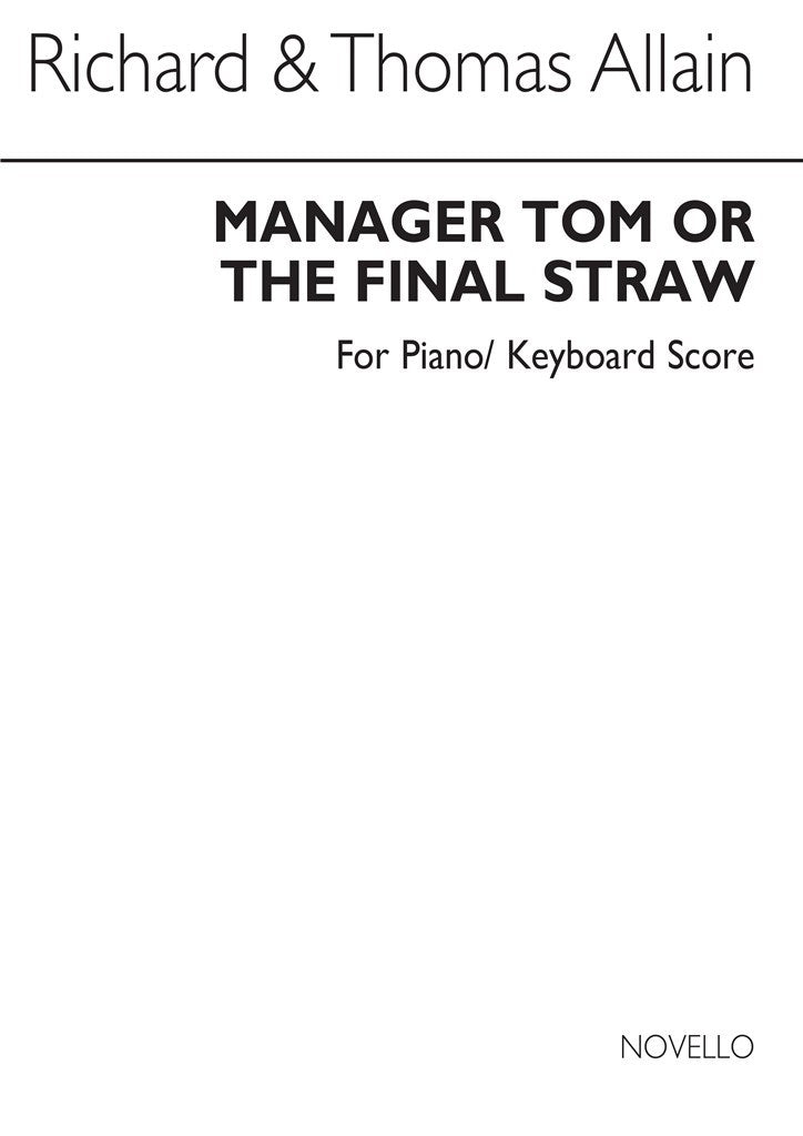 Manger Tom (Score/CD)