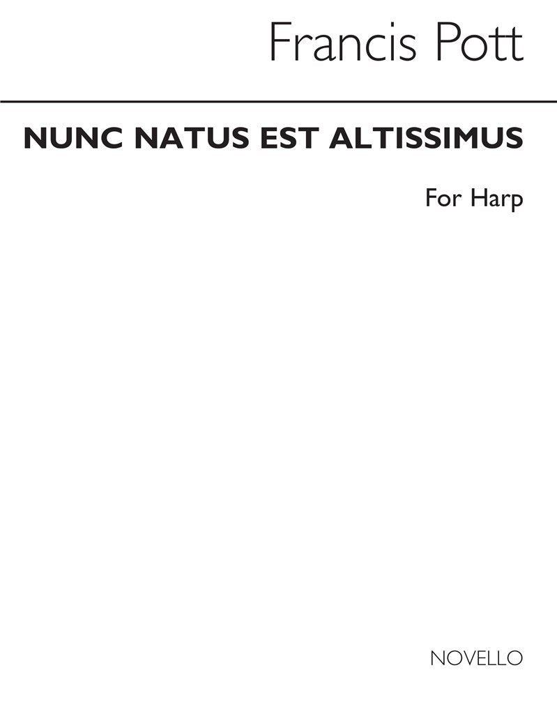 Nunc Natus Est Altissimus (Harp)