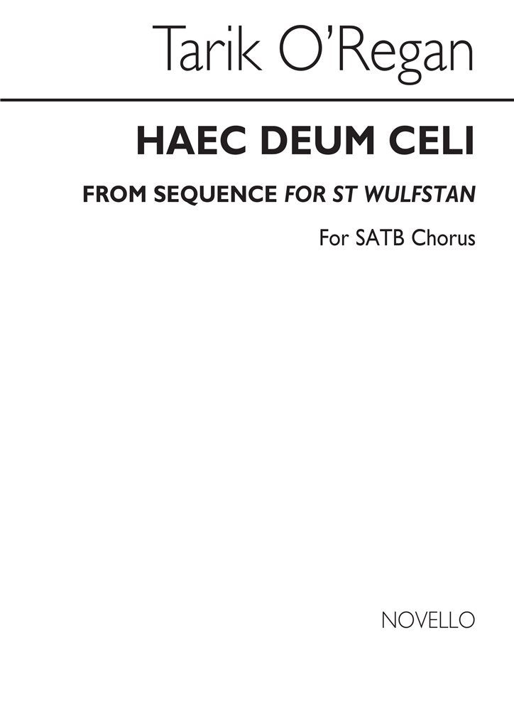 Haec Deum Celi (SATB)