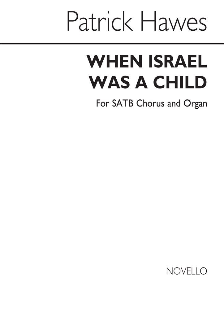 When Israel Was A Child