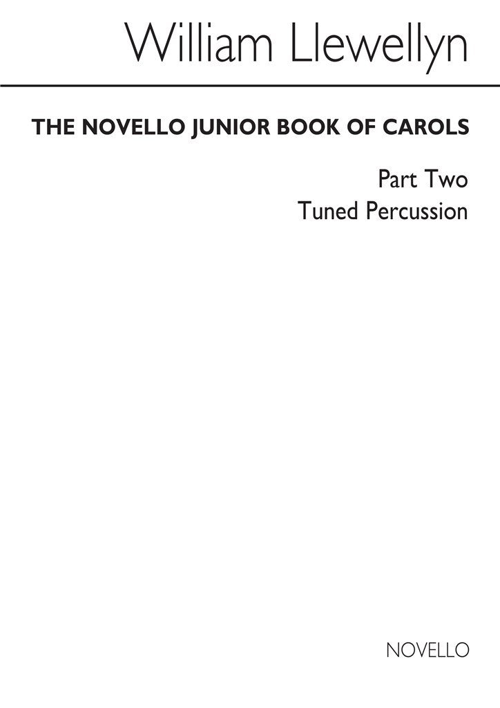 Novello Junior Book Of Carols Part 2 (Tune Percussion part)