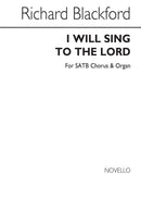 I Will Sing To The Lord