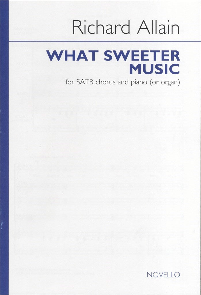What Sweeter Music - (or )