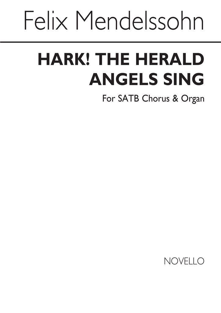 Hark! The Herald Angels Sing, Arr. Hesketh (SATB and Organ)