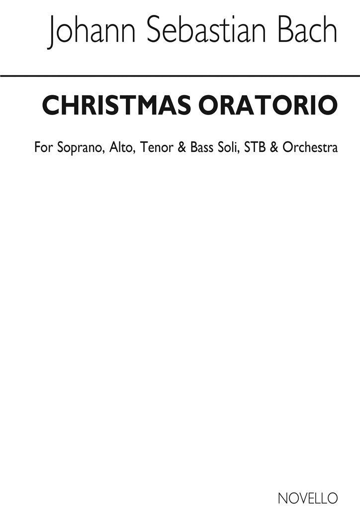 Christmas Oratorio Vocal Score (Troutbeck)