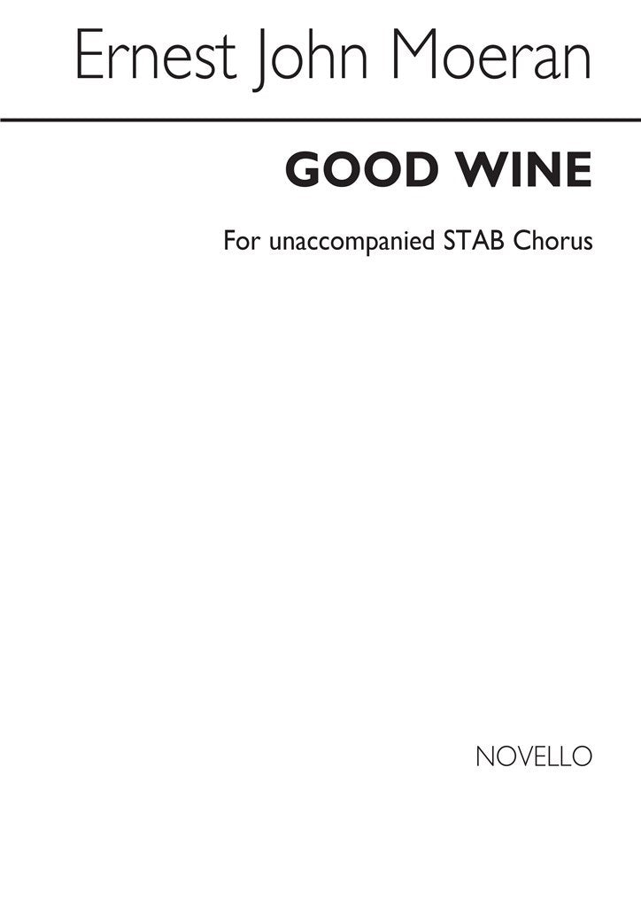 Good Wine (SATB)