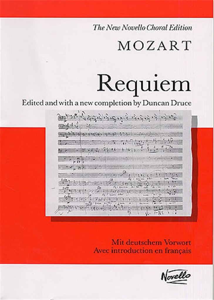 Requiem K.626 (Vocal Score), ed. Druce