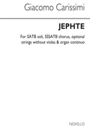 Jephte (Score Only)
