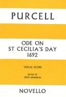 Ode On St Cecilia's Day 1692 (Vocal Score)