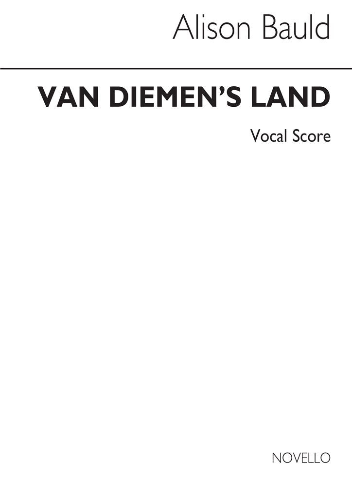 Van Diemen's Land for SATB Chorus