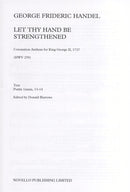 Let Thy Hand Be Strengthened (Vocal Score)