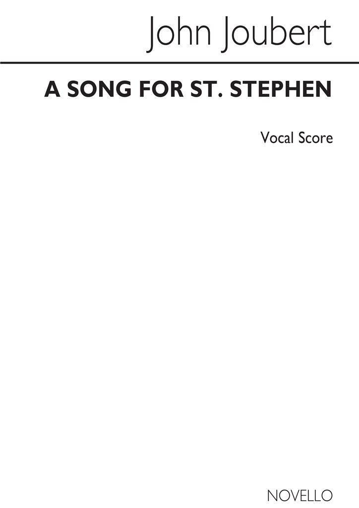 A Song For St. Stephen