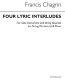 Four Lyric Interludes (Parts)