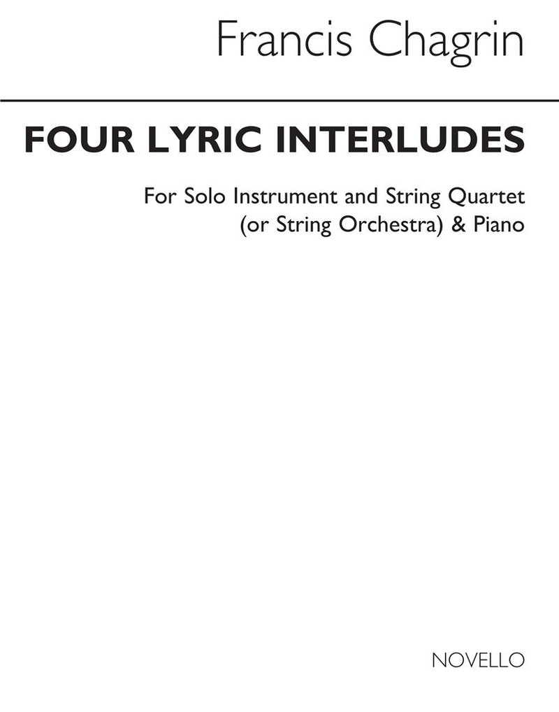 Four Lyric Interludes (Parts)