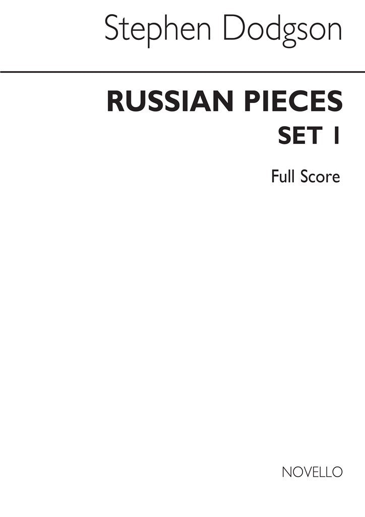 Russian Pieces Set 1 (Score Only)